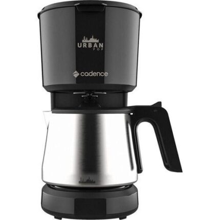 Cafeteira Elétrica Cadence Urban Pop 30 Xícaras Preta 750W – 110v