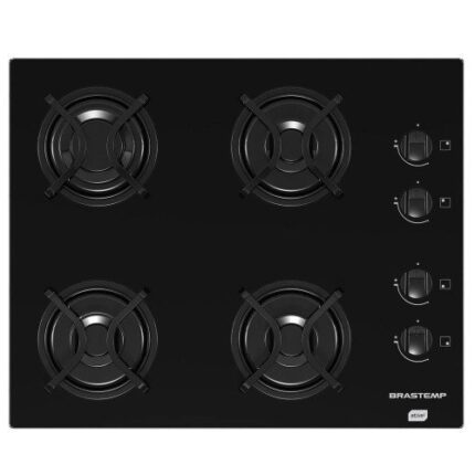 Cooktop Brastemp 4 Bocas Acendimento Automático e Discos Esmaltados BDD61AE