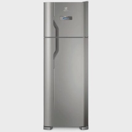 GeladeiraRefrigerador Frost Free cor Inox 310L Electrolux (TF39S)